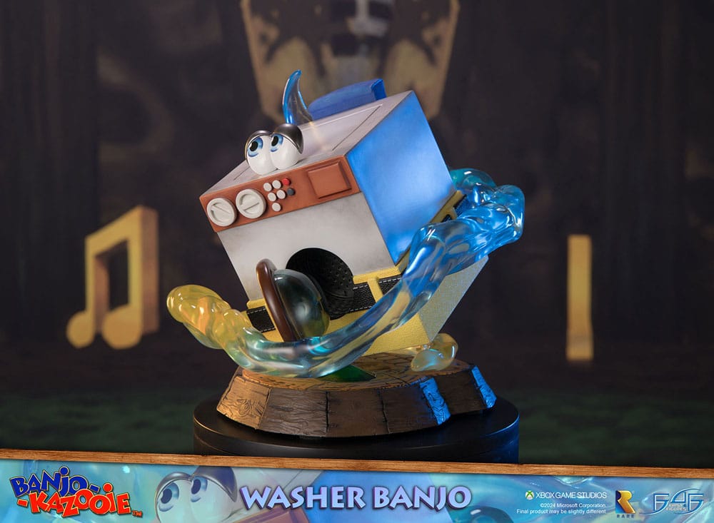 Banjo Kazooie Statue Washer Banjo 22cm - Scale Statue - First 4 Figures - Hobby Figures UK