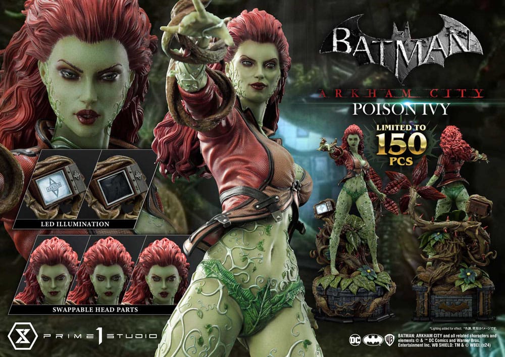 Batman: Arkham City Museum Masterline Series Statue 1/3 Poison Ivy 80cm - Scale Statue - Prime 1 Studio - Hobby Figures UK