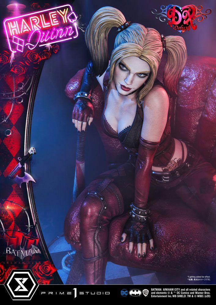 Batman Arkham City Statue 1/3 Harley Quinn Deluxe Bonus Version 58cm - Scale Statue - Prime 1 Studio - Hobby Figures UK
