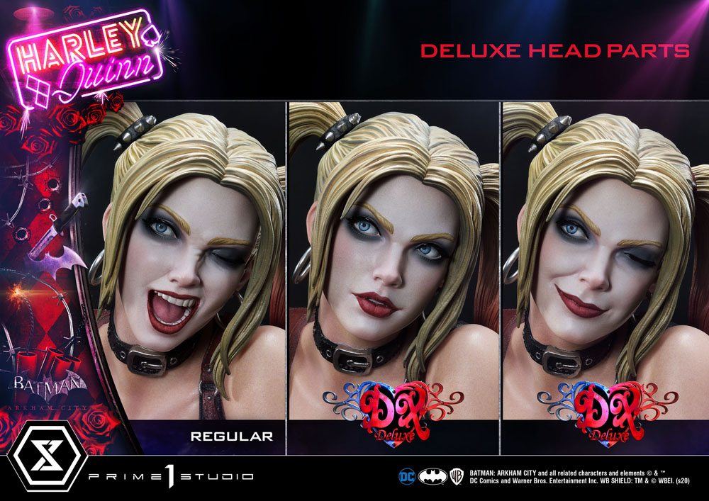 Batman Arkham City Statue 1/3 Harley Quinn Deluxe Bonus Version 58cm - Scale Statue - Prime 1 Studio - Hobby Figures UK