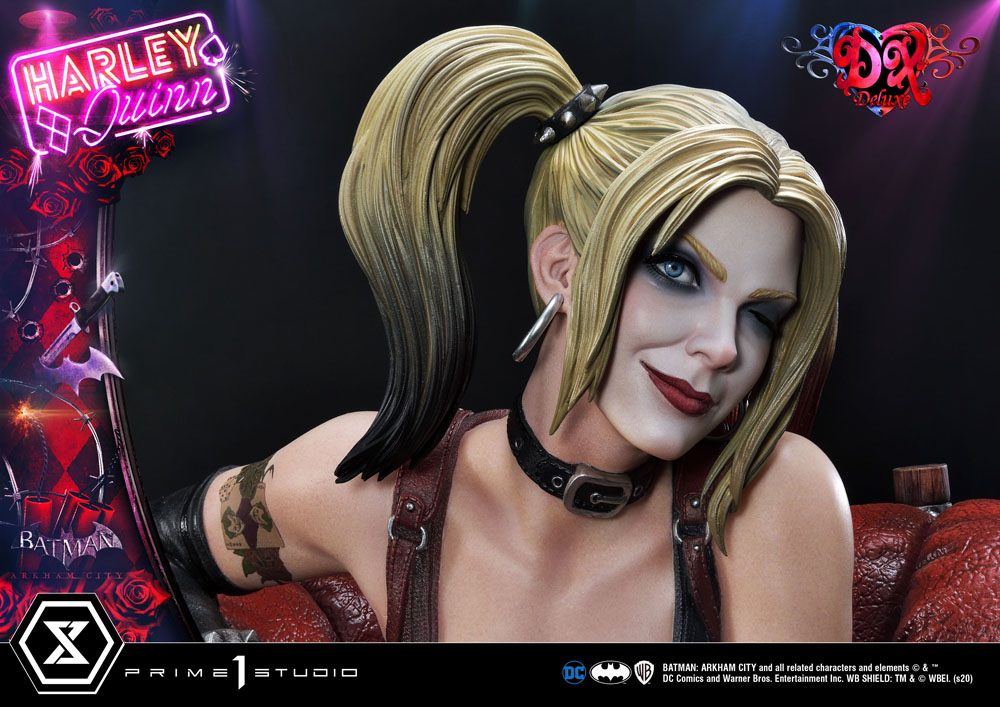 Batman Arkham City Statue 1/3 Harley Quinn Deluxe Bonus Version 58cm - Scale Statue - Prime 1 Studio - Hobby Figures UK