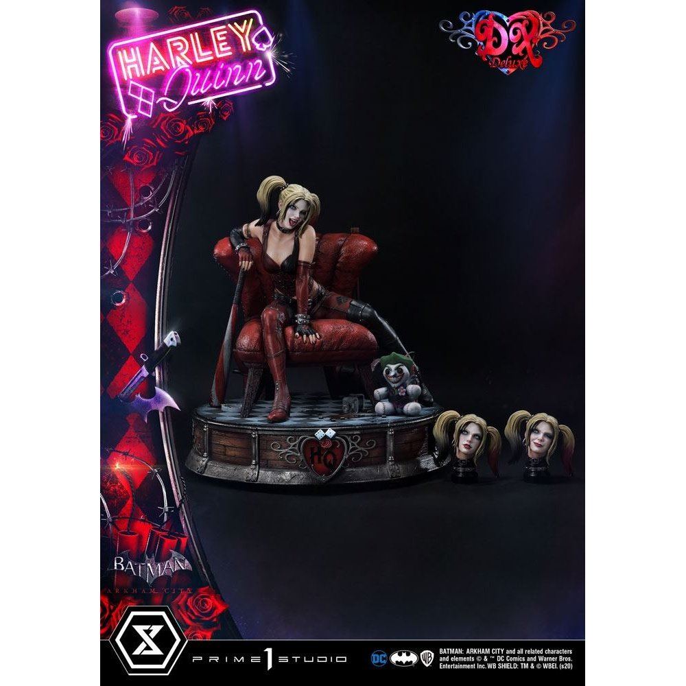 Batman Arkham City Statue 1/3 Harley Quinn Deluxe Bonus Version 58cm - Scale Statue - Prime 1 Studio - Hobby Figures UK