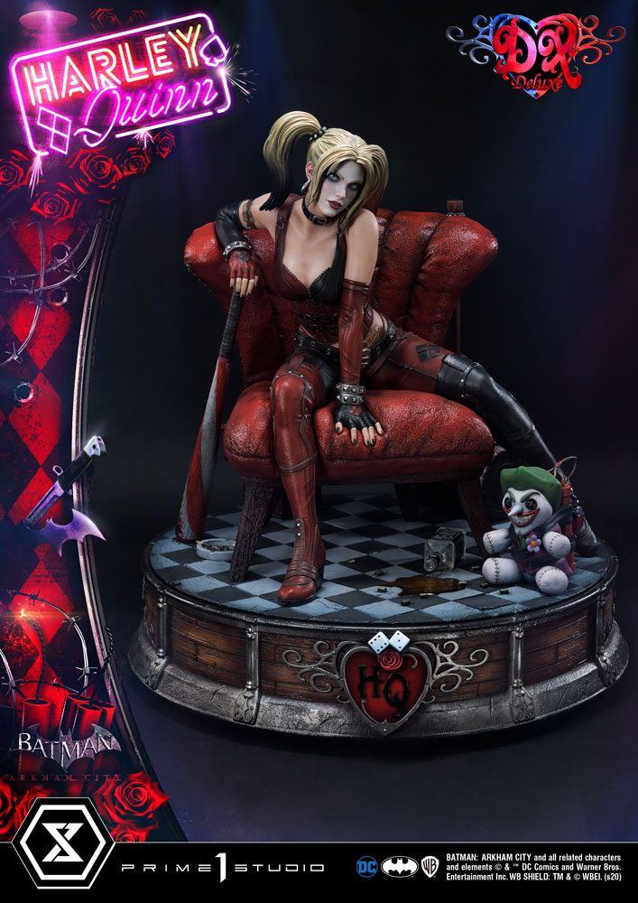 Batman Arkham City Statue 1/3 Harley Quinn Deluxe Bonus Version 58cm - Scale Statue - Prime 1 Studio - Hobby Figures UK