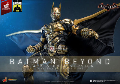 Batman: Arkham Knight Videogame Masterpiece Action Figure 1/6 Batman Beyond (Black & Gold Version) 32cm
