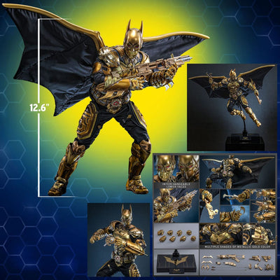Batman: Arkham Knight Videogame Masterpiece Action Figure 1/6 Batman Beyond (Black & Gold Version) 32cm