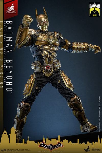 Batman: Arkham Knight Videogame Masterpiece Action Figure 1/6 Batman Beyond (Black & Gold Version) 32cm