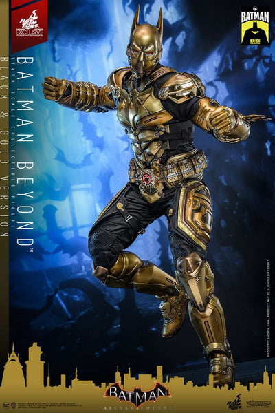 Batman: Arkham Knight Videogame Masterpiece Action Figure 1/6 Batman Beyond (Black & Gold Version) 32cm