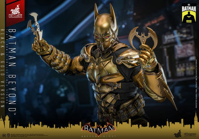 Batman: Arkham Knight Videogame Masterpiece Action Figure 1/6 Batman Beyond (Black & Gold Version) 32cm