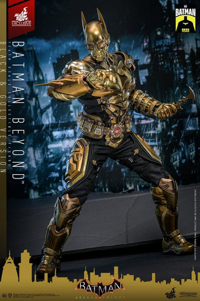 Batman: Arkham Knight Videogame Masterpiece Action Figure 1/6 Batman Beyond (Black & Gold Version) 32cm