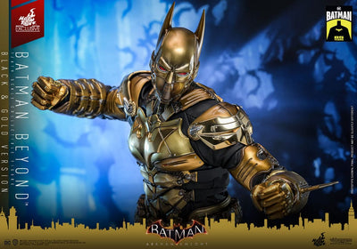 Batman: Arkham Knight Videogame Masterpiece Action Figure 1/6 Batman Beyond (Black & Gold Version) 32cm
