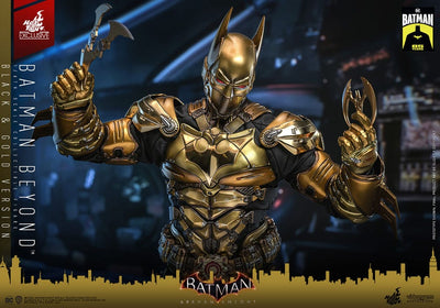 Batman: Arkham Knight Videogame Masterpiece Action Figure 1/6 Batman Beyond (Black & Gold Version) 32cm