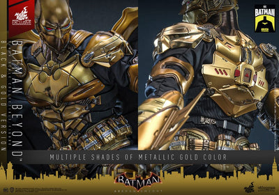 Batman: Arkham Knight Videogame Masterpiece Action Figure 1/6 Batman Beyond (Black & Gold Version) 32cm
