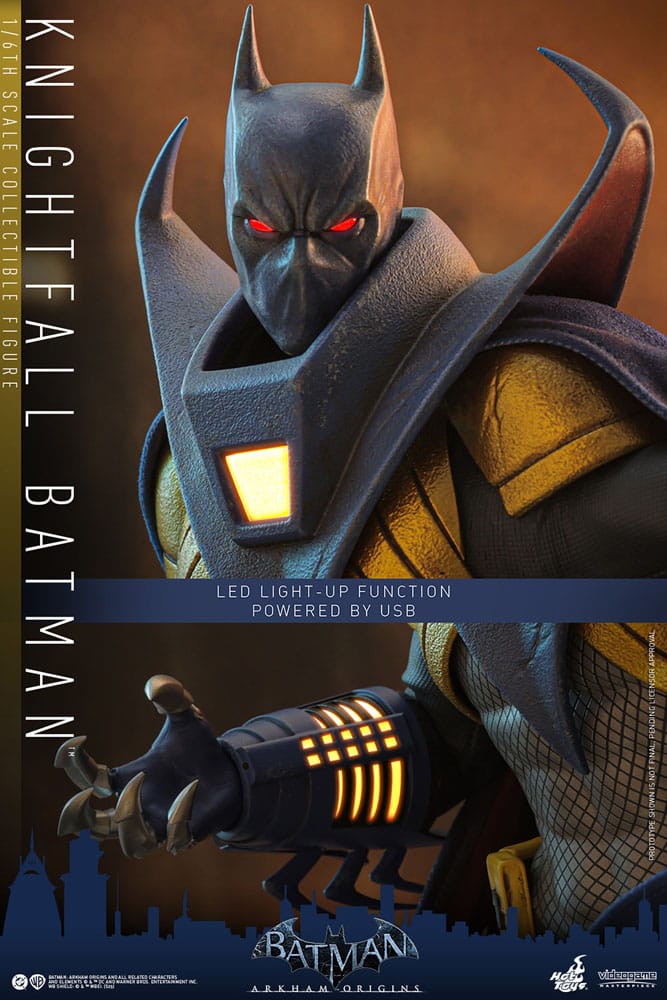 Batman: Arkham Origins Videogame Masterpiece Action Figure 1/6 Knightfall Batman 32cm - Action Figures - Hot Toys - Hobby Figures UK