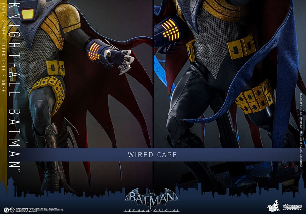 Batman: Arkham Origins Videogame Masterpiece Action Figure 1/6 Knightfall Batman 32cm - Action Figures - Hot Toys - Hobby Figures UK