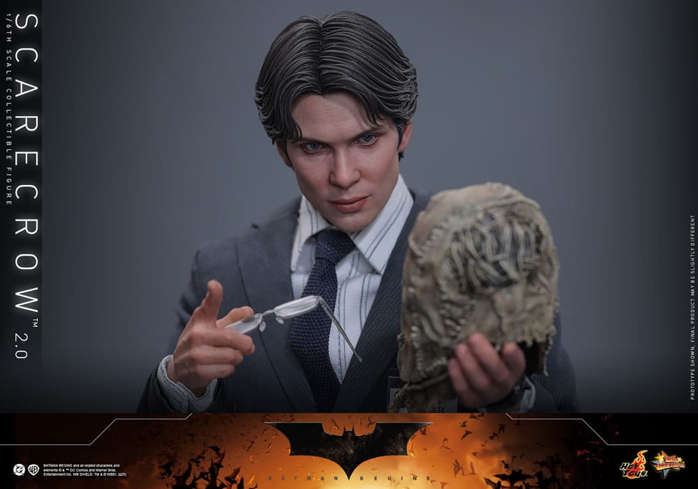 Batman Begins Movie Masterpiece Action Figure 1/6 Scarecrow 2.0 30cm - Action Figures - Hot Toys - Hobby Figures UK