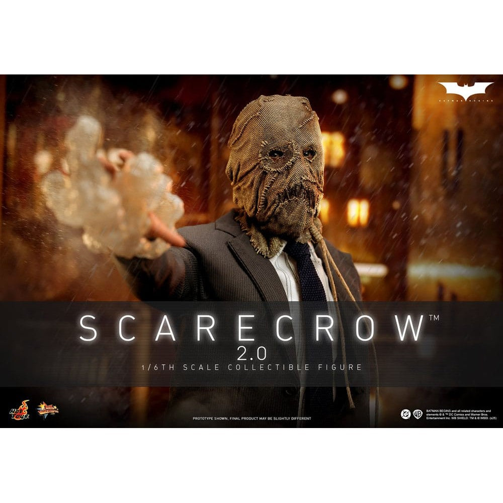 Batman Begins Movie Masterpiece Action Figure 1/6 Scarecrow 2.0 30cm - Action Figures - Hot Toys - Hobby Figures UK