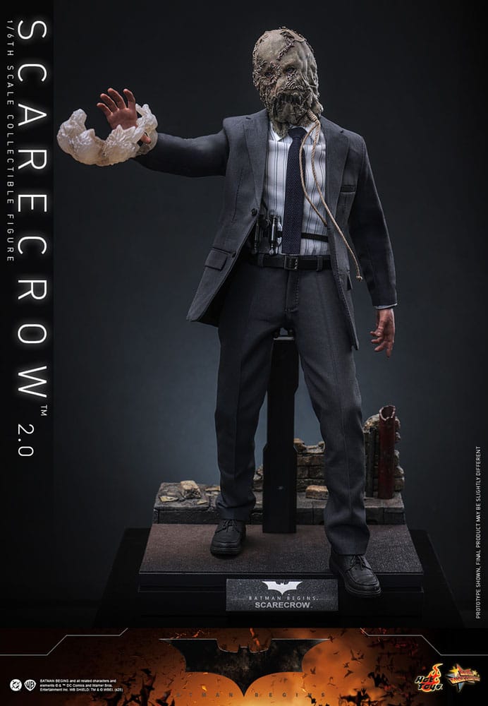 Batman Begins Movie Masterpiece Action Figure 1/6 Scarecrow 2.0 30cm - Action Figures - Hot Toys - Hobby Figures UK