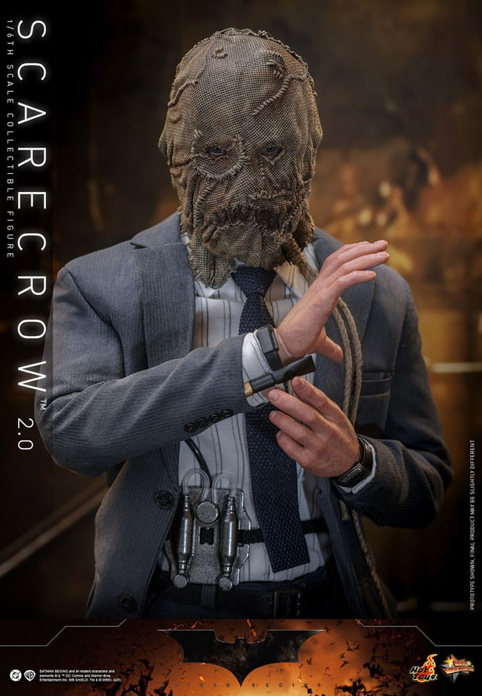 Batman Begins Movie Masterpiece Action Figure 1/6 Scarecrow 2.0 30cm - Action Figures - Hot Toys - Hobby Figures UK