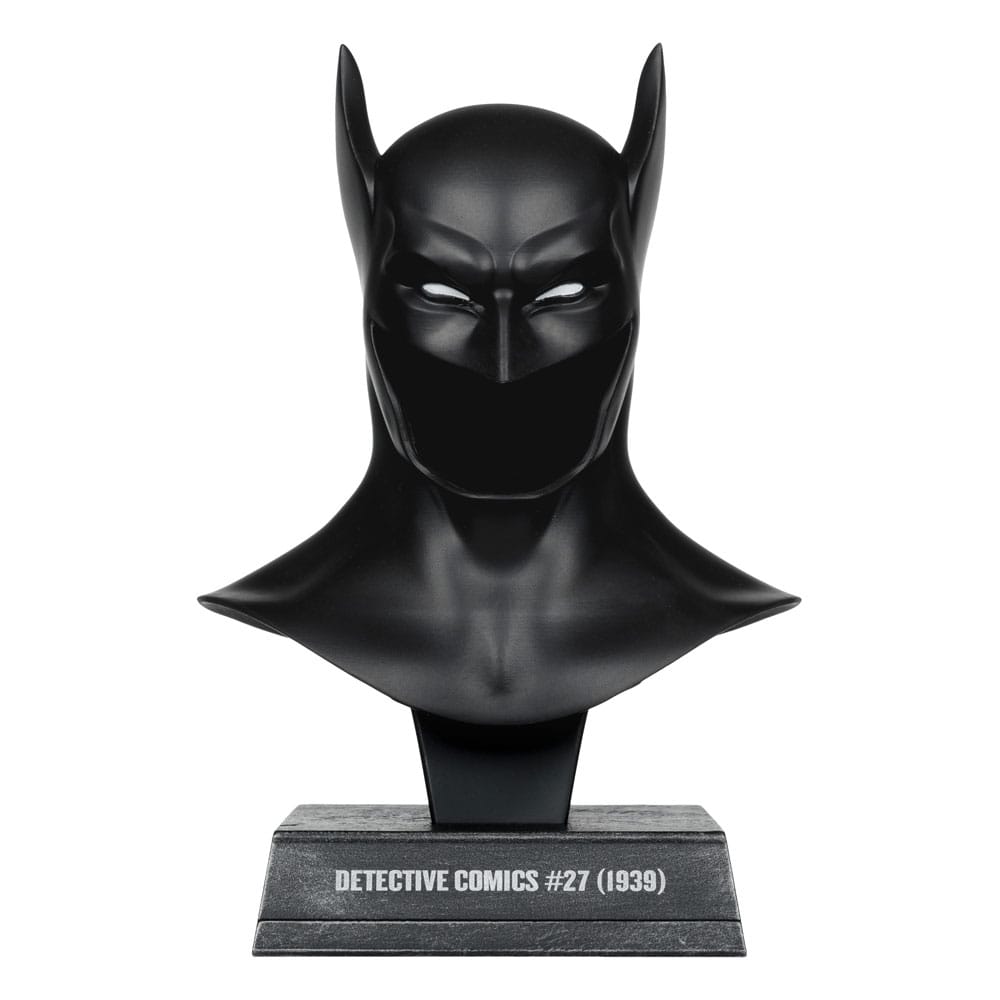 Batman DC Direct Mini Replica 1/3 Batman Cowl (Detective Comics #27) (1st Appearance) 18cm - Scale Statue - McFarlane Toys - Hobby Figures UK