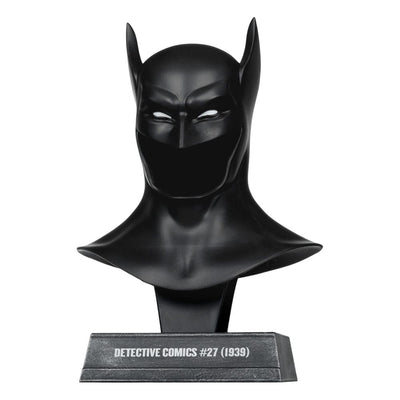 Batman DC Direct Mini Replica 1/3 Batman Cowl (Detective Comics #27) (1st Appearance) 18cm - Scale Statue - McFarlane Toys - Hobby Figures UK