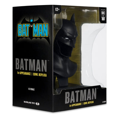 Batman DC Direct Mini Replica 1/3 Batman Cowl (Detective Comics #27) (1st Appearance) 18cm - Scale Statue - McFarlane Toys - Hobby Figures UK