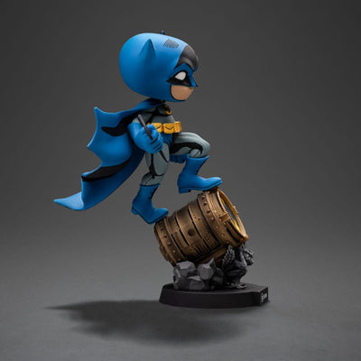 Batman Mini Co. PVC Figure Batman on Bat-Signal (Blue Variant) 15cm - Mini Figures - Iron Studios - Hobby Figures UK