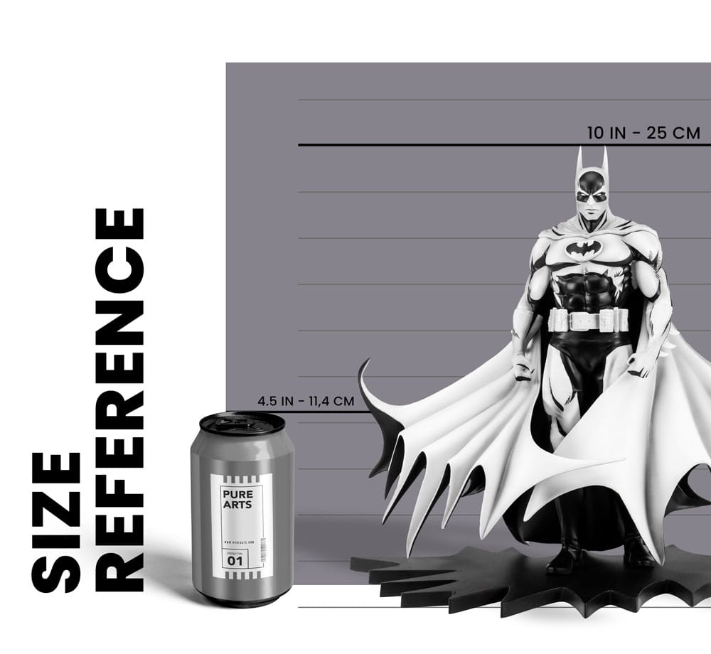 Batman PX PVC Statue 1/8 SDCC 2024 Batman Black & White Version