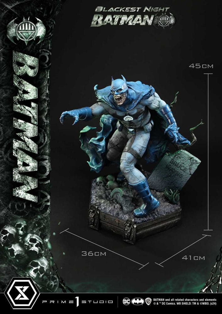 Batman Premium Masterline Series Statue Batman Blackest Night Version 45cm - Scale Statue - Prime 1 Studio - Hobby Figures UK