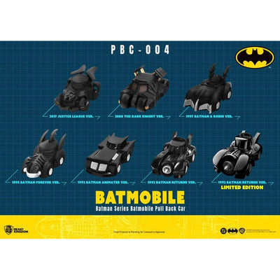 Batman Pull Back Cars Blind Box 6-Pack - Action Figures - Beast Kingdom Toys - Hobby Figures UK