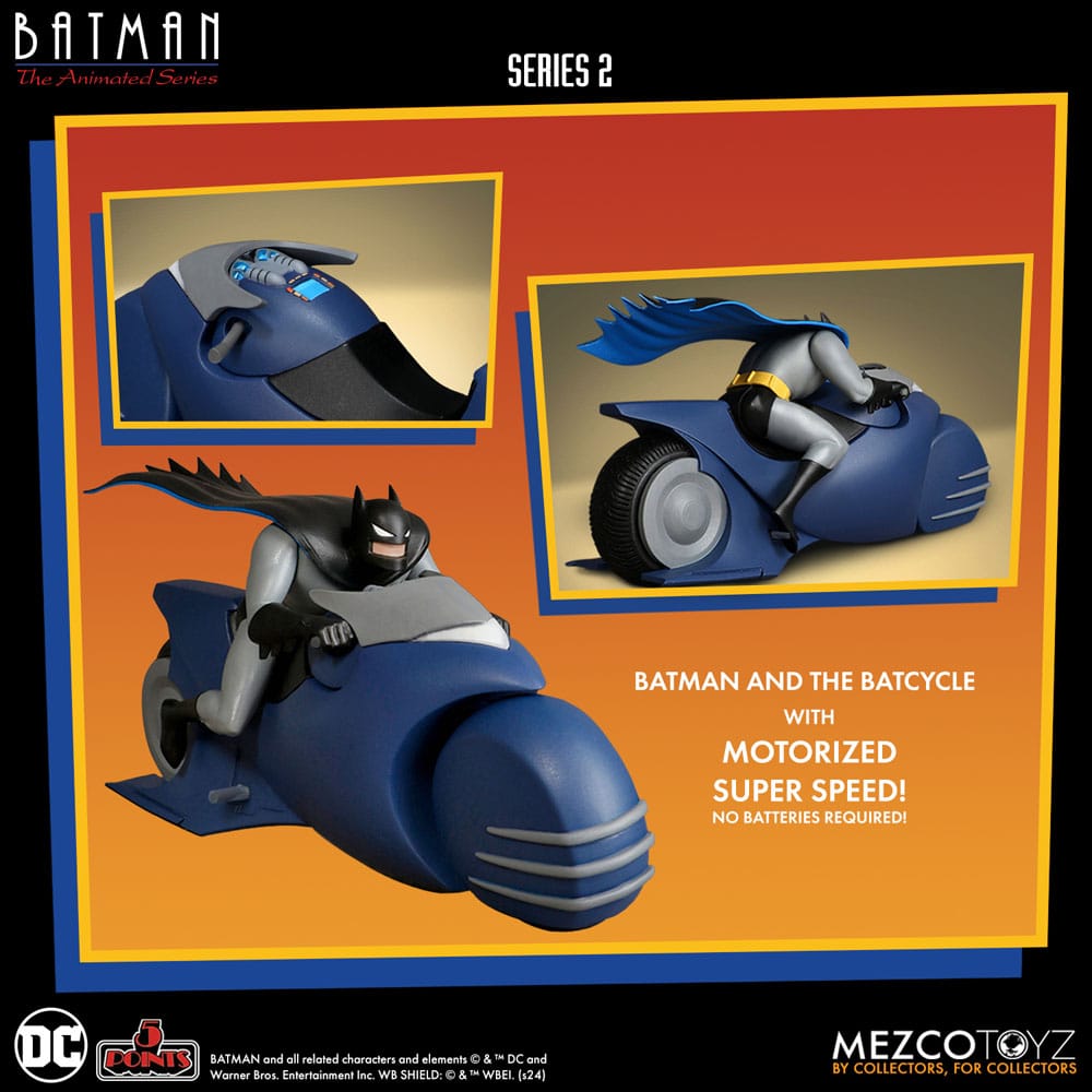 Batman: The Animated Series 2 5 Points Action Figures Deluxe Box Set 9cm - Action Figures - Mezco Toys - Hobby Figures UK
