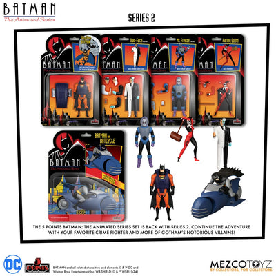 Batman: The Animated Series 2 5 Points Action Figures Deluxe Box Set 9cm - Action Figures - Mezco Toys - Hobby Figures UK