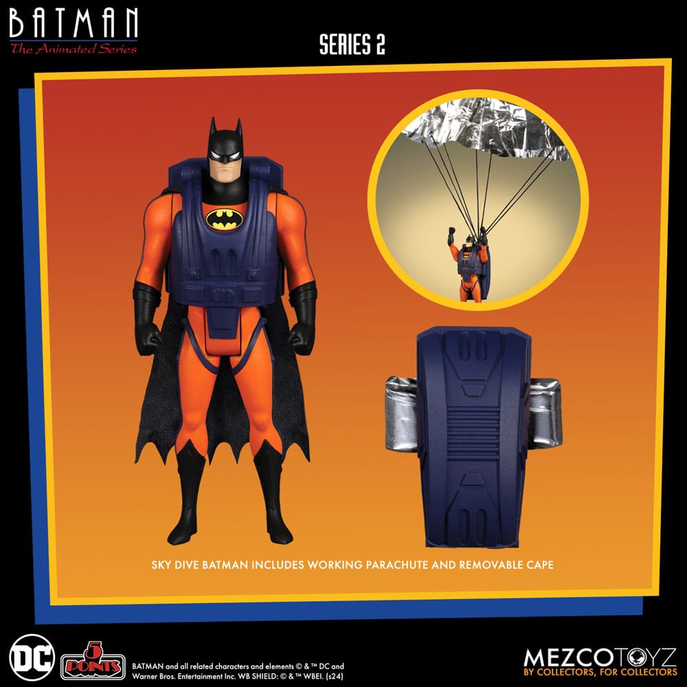 Batman: The Animated Series 2 5 Points Action Figures Deluxe Box Set 9cm - Action Figures - Mezco Toys - Hobby Figures UK