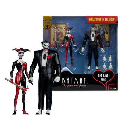 Batman: The Animated Series DC Direct Action Figures Harley Quinn & The Joker (Mad Love) (Gold Label) 18cm - Action Figures - McFarlane Toys - Hobby Figures UK