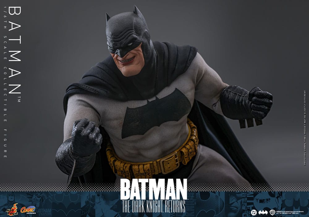 Batman: The Dark Knight Returns Comic Masterpiece Action Figure 1/6 Batman 32cm - Action Figures - Hot Toys - Hobby Figures UK