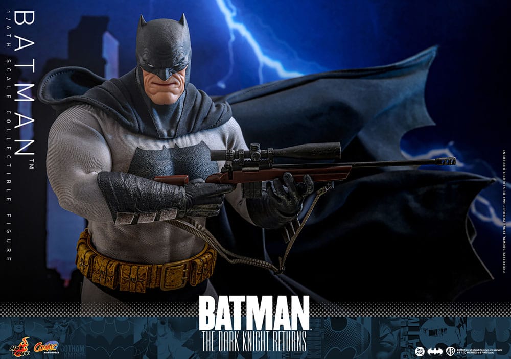 Batman: The Dark Knight Returns Comic Masterpiece Action Figure 1/6 Batman 32cm - Action Figures - Hot Toys - Hobby Figures UK