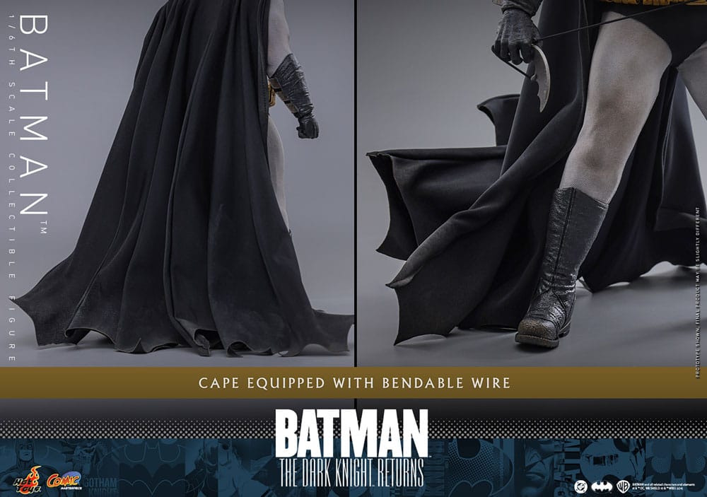 Batman: The Dark Knight Returns Comic Masterpiece Action Figure 1/6 Batman 32cm - Action Figures - Hot Toys - Hobby Figures UK