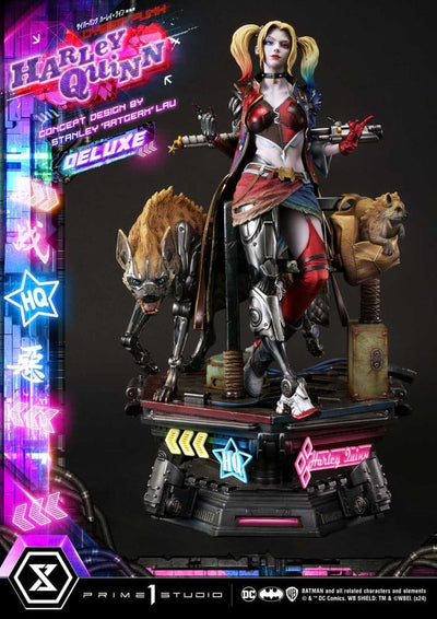 Batman Ultimate Premium Masterline Series Statue Cyberpunk Harley Quinn Deluxe Version 60cm - Scale Statue - Prime 1 Studio - Hobby Figures UK