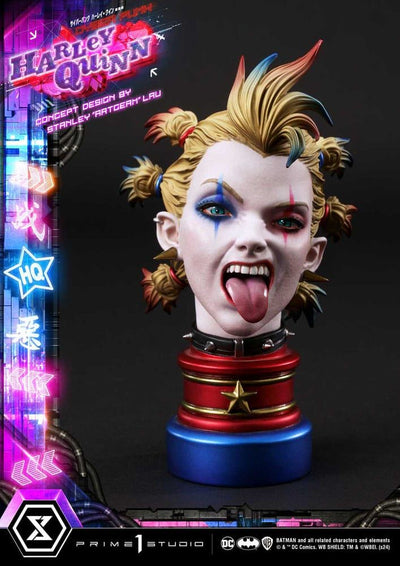 Batman Ultimate Premium Masterline Series Statue Cyberpunk Harley Quinn Deluxe Version 60cm - Scale Statue - Prime 1 Studio - Hobby Figures UK