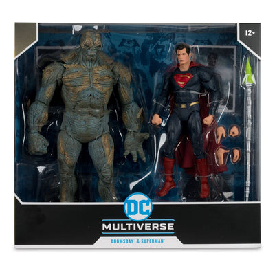 Batman v Superman: Dawn of Justice DC Multiverse Mega Action Figure 2-Pack Doomsday & Superman - Action Figures - McFarlane Toys - Hobby Figures UK
