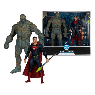 Batman v Superman: Dawn of Justice DC Multiverse Mega Action Figure 2-Pack Doomsday & Superman - Action Figures - McFarlane Toys - Hobby Figures UK