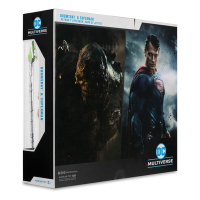 Batman v Superman: Dawn of Justice DC Multiverse Mega Action Figure 2-Pack Doomsday & Superman - Action Figures - McFarlane Toys - Hobby Figures UK