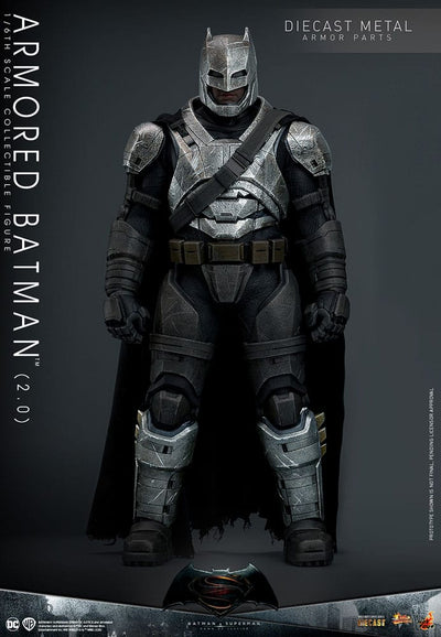 Batman v Superman: Dawn of Justice Movie Masterpiece Action Figure 1/6 Armored Batman 2.0 33cm - Action Figures - Hot Toys - Hobby Figures UK