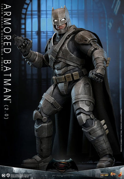 Batman v Superman: Dawn of Justice Movie Masterpiece Action Figure 1/6 Armored Batman 2.0 33cm - Action Figures - Hot Toys - Hobby Figures UK