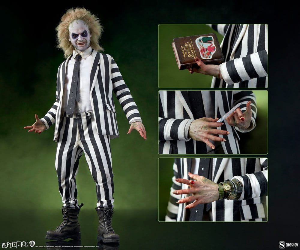 Beetlejuice Action Figure 1/6 Beetlejuice 32cm - Action Figures - Sideshow Collectibles - Hobby Figures UK