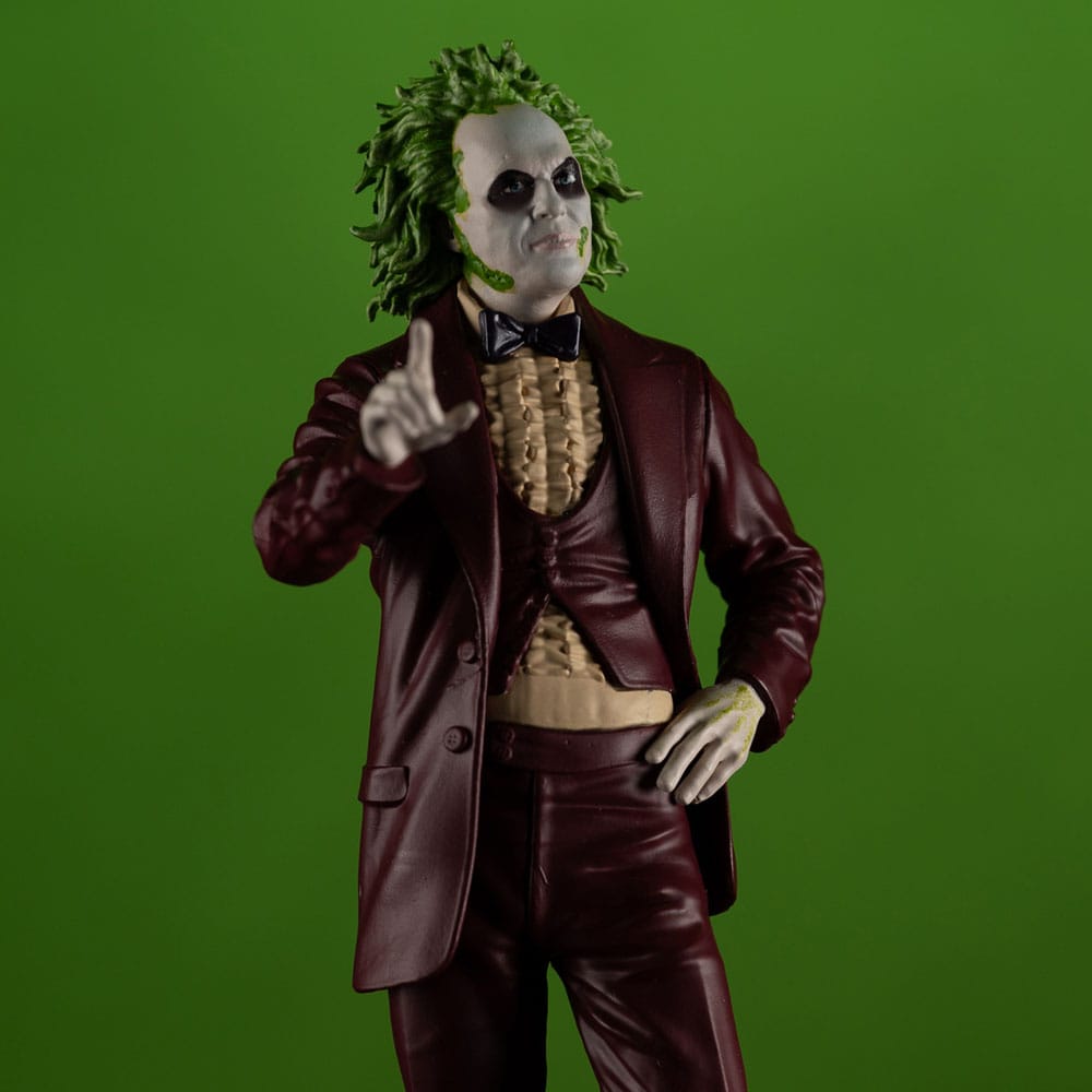 Beetlejuice Beetlejuice Movie Maniacs PVC Statue Beetlejuice 17cm - Scale Statue - McFarlane Toys - Hobby Figures UK