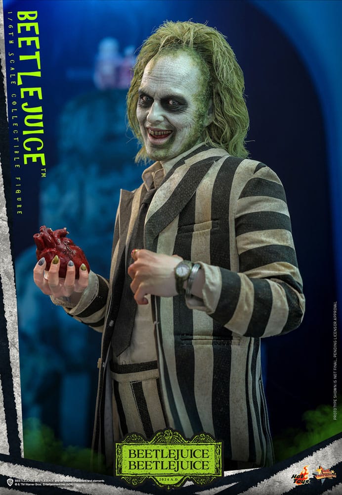 Beetlejuice Beetlejuice Movie Masterpiece Action Figure 1/6 Beetlejuice 30cm - Action Figures - Hot Toys - Hobby Figures UK