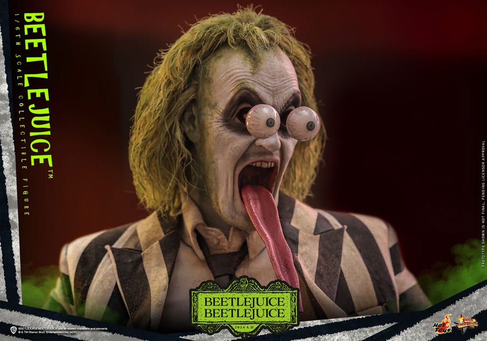 Beetlejuice Beetlejuice Movie Masterpiece Action Figure 1/6 Beetlejuice 30cm - Action Figures - Hot Toys - Hobby Figures UK