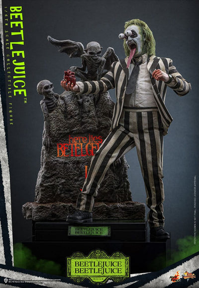 Beetlejuice Beetlejuice Movie Masterpiece Action Figure 1/6 Beetlejuice 30cm - Action Figures - Hot Toys - Hobby Figures UK