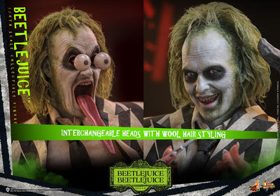 Beetlejuice Beetlejuice Movie Masterpiece Action Figure 1/6 Beetlejuice 30cm - Action Figures - Hot Toys - Hobby Figures UK