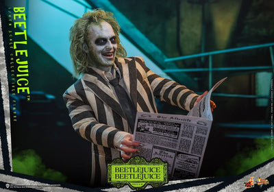 Beetlejuice Beetlejuice Movie Masterpiece Action Figure 1/6 Beetlejuice 30cm - Action Figures - Hot Toys - Hobby Figures UK